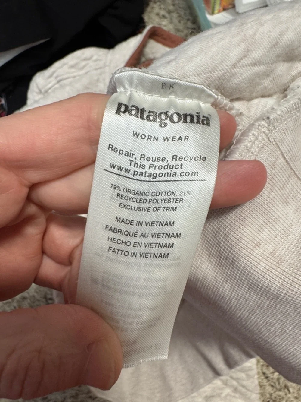 Patagonia pullover sweatshirt women’s XL - Picture 5 of 6